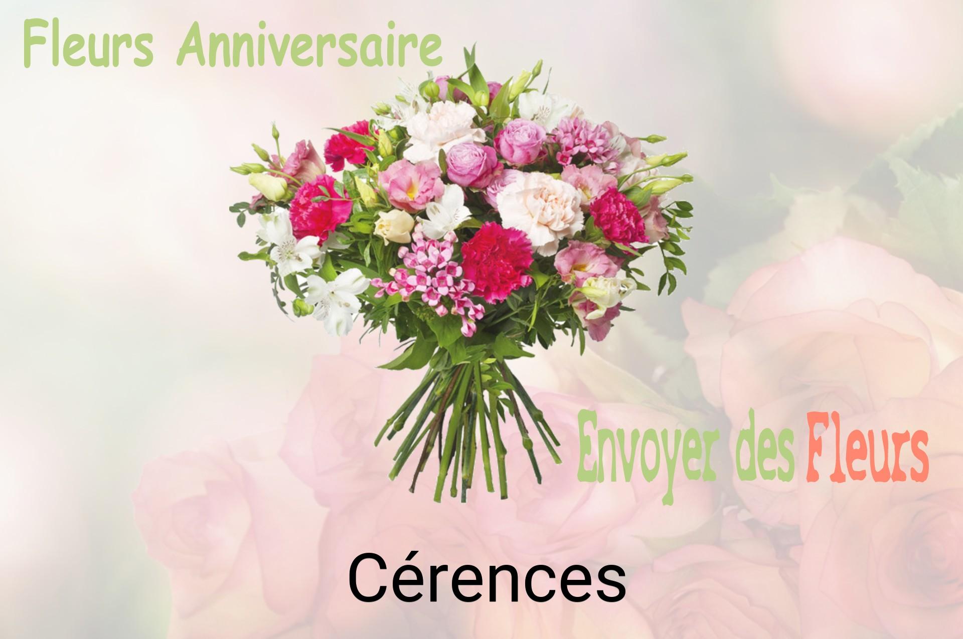Bouquet de fleurs d’anniversaire livré à Cérences